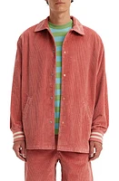 levi's Skate Coach's Corduroy Shacket Dusty Cedar at Nordstrom,