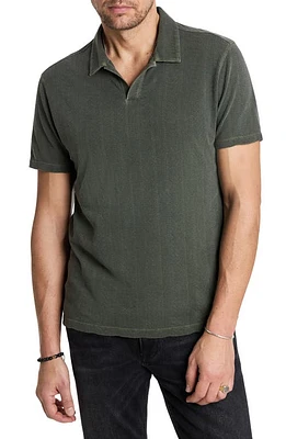 John Varvatos Zion Jacquard Garment Polo at Nordstrom,