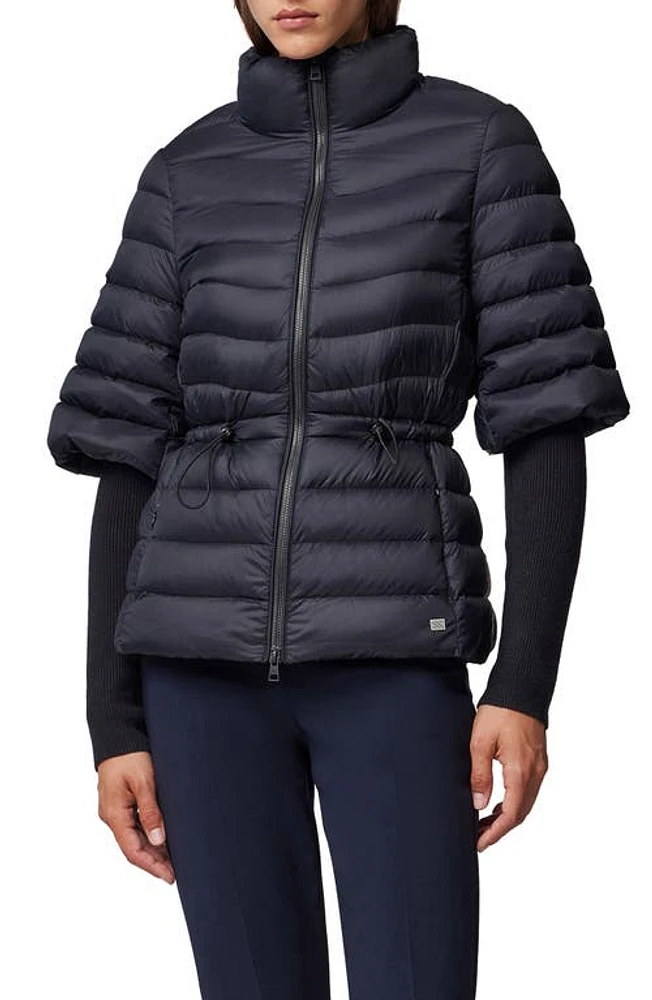 Soia & Kyo Skye Water Repellent Mixed Media Down Puffer Coat at Nordstrom,