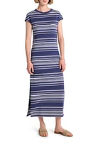 Hatley Blake Stripe T-Shirt Dress Patriot Blue at Nordstrom,