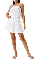 Melissa Odabash Colette Broderie Anglaise Cover-Up Minidress at Nordstrom,