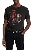 John Varvatos John Coltrane Graphic T-Shirt in Black at Nordstrom, Size Large