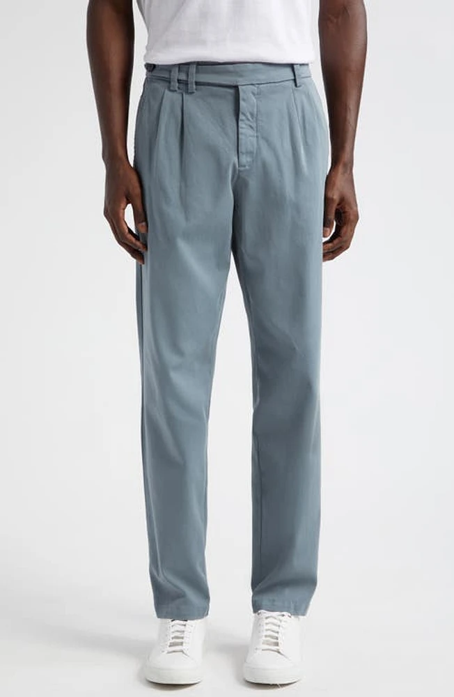 Eleventy Tailored Cotton Stretch Velveteen Pants Denim at Nordstrom,