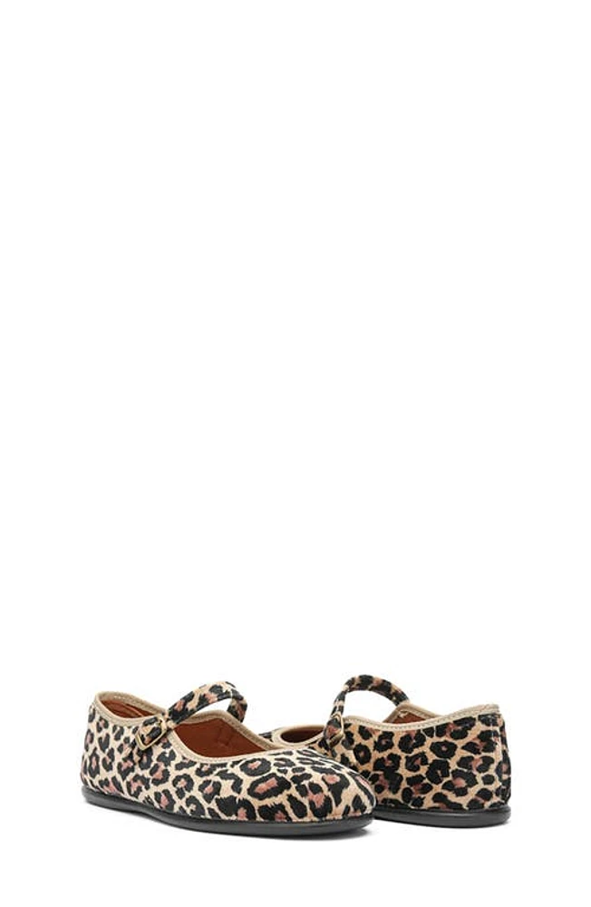 CHILDRENCHIC Water Repellent Leopard Print Mary Jane Shoe at Nordstrom,