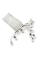 Brides & Hairpins Nicoletta Crystal Comb in Silver at Nordstrom