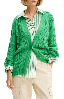 Desigual Janis Cardigan Green at Nordstrom,