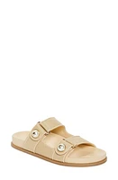 Jimmy Choo Fayence Slide Sandal Natural/Natural at Nordstrom,