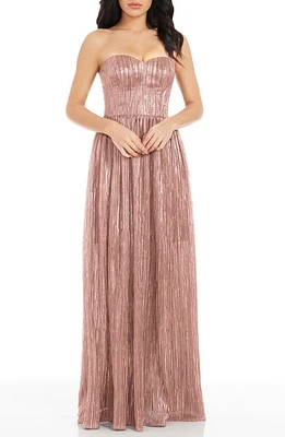 Dress the Population Audrina Strapless Gown at Nordstrom,