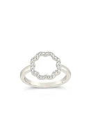 Sterling Forever Marisole Cubic Zirconia Ring in Silver at Nordstrom