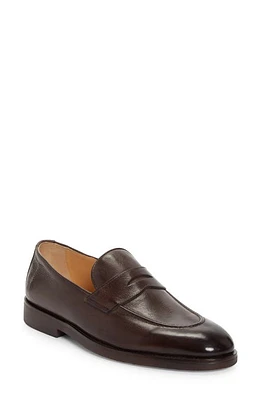 Brunello Cucinelli Apron Toe Penny Loafer Brown at Nordstrom,