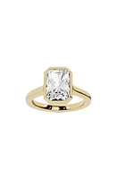 Jennifer Fisher 18K Gold Radiant Lab-Created Diamond Ring