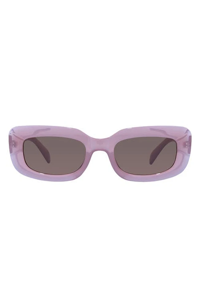 AIRE Orbit 54mm Rectangular Sunglasses in Fawn at Nordstrom