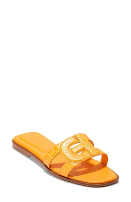 Cole Haan Chrisee Slide Sandal Saffron at Nordstrom,