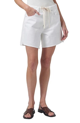 Citizens of Humanity Brynn Drawstring Denim Shorts Fresco at Nordstrom,