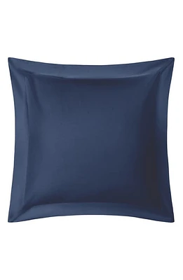 Matouk Elliot Diamond Piqué Euro Sham in Navy at Nordstrom