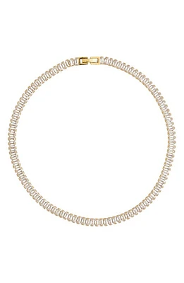 Petit Moments Zircon Tennis Necklace in Gold at Nordstrom