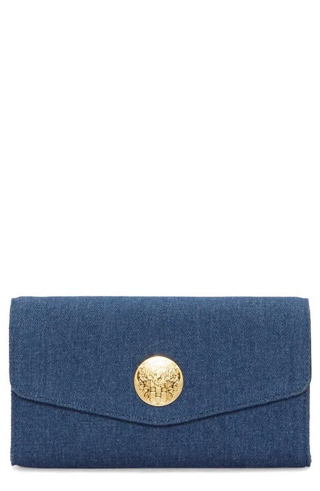 Vince Camuto Kisho Chain Wallet in Denim at Nordstrom