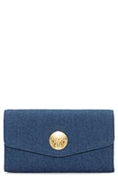 Vince Camuto Kisho Chain Wallet in Denim at Nordstrom