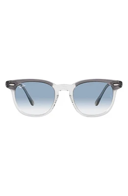 Ray-Ban Hawkeye 54mm Gradient Square Sunglasses in Trans Grey at Nordstrom