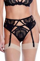 JOURNELLE Natalia Lace Suspender Belt at Nordstrom,