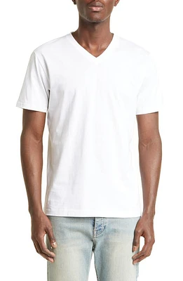 Sunspel V-Neck T-Shirt White at Nordstrom,