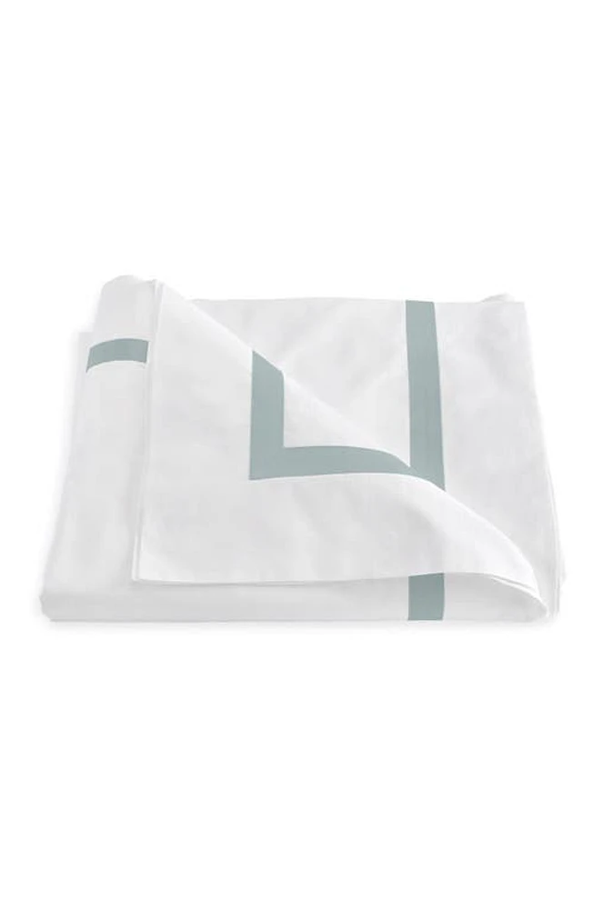 Matouk Lowell Duvet Cover in Opal at Nordstrom