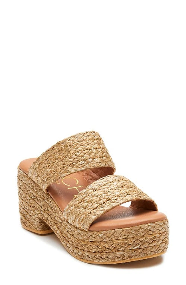 Coconuts by Matisse Ocean Ave Espadrille Platform Slide Sandal at Nordstrom,