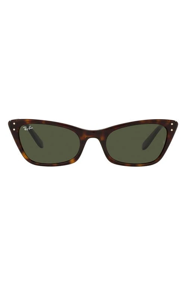 Ray-Ban Lady Burbank 55mm Cat Eye Sunglasses in Havana at Nordstrom