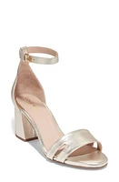 Cole Haan Adelaine Ankle Strap Sandal Soft Gold Ltr at Nordstrom,