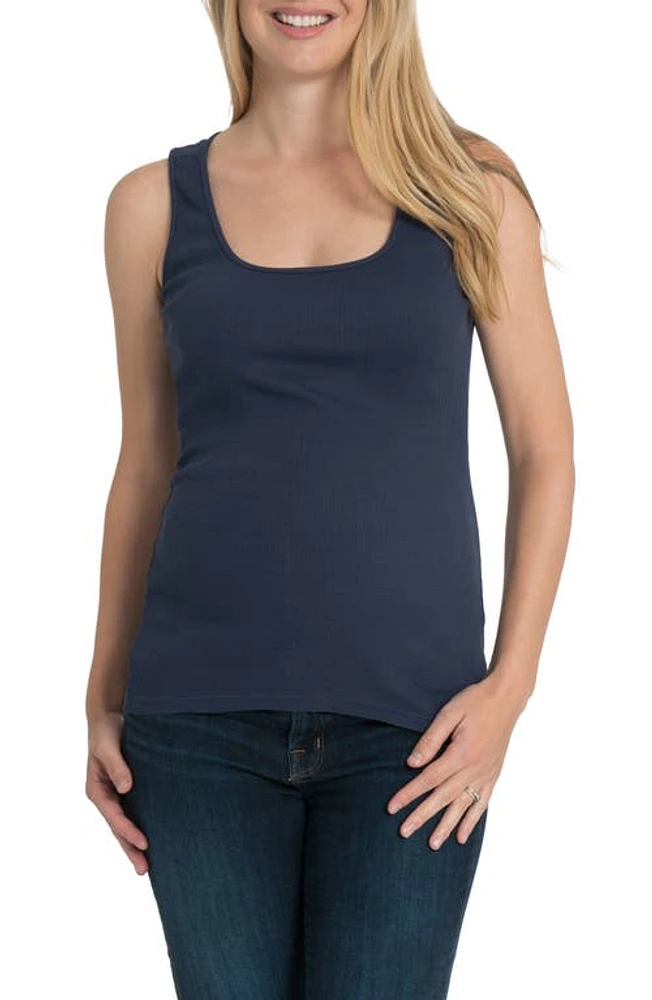 Bun Maternity Maternity/Nursing Tank in Classic Navy at Nordstrom, Size X-Large