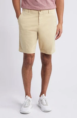 BOSS Slice Flat Front Shorts Light Beige at Nordstrom,