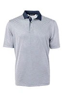 Cutter & Buck Microstripe Performance Recycled Polyester Blend Golf Polo at Nordstrom,