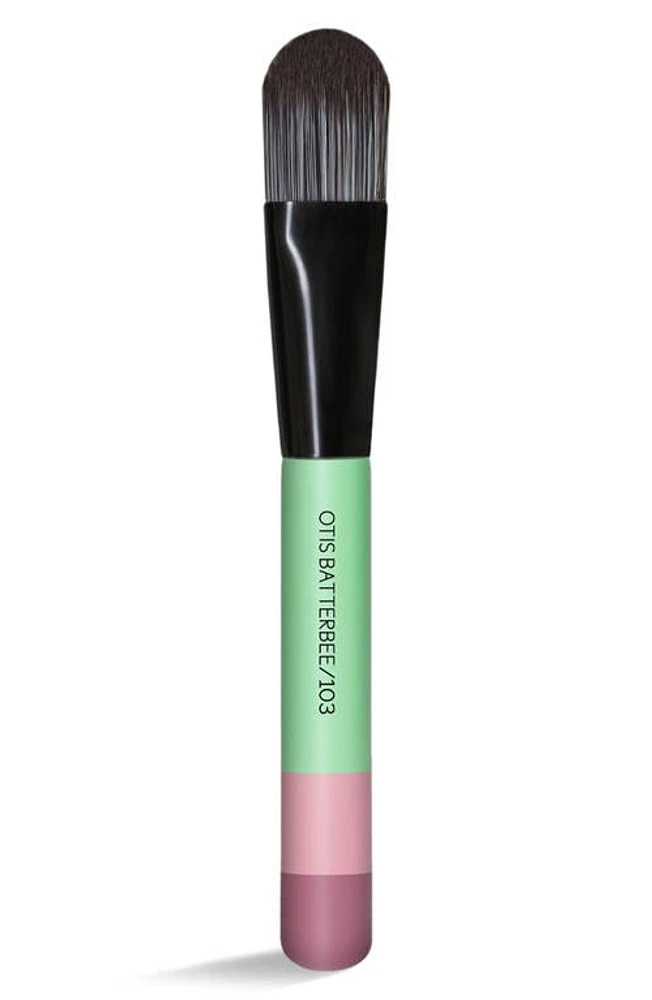 Otis Batterbee 103 Foundation Brush in Verde at Nordstrom