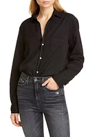 Frank & Eileen Cotton Denim Shirt Blackout Stonewashed at Nordstrom,