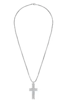 Crislu Men's Cross Pendant Necklace in Sapphire at Nordstrom