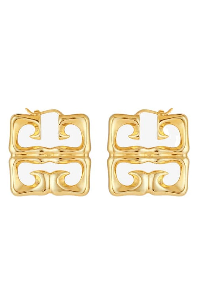 Givenchy 4G Liquid Earrings in Golden Yellow at Nordstrom