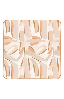 Toddlekind Portable Organic Cotton Play Mat in Peach Skies at Nordstrom