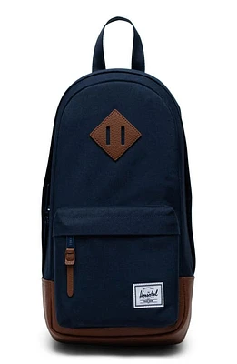 Herschel Supply Co. Heritage Shoulder Bag in Navy/Tan at Nordstrom