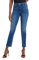 Good American Straight Leg Jeans Indigo271 at