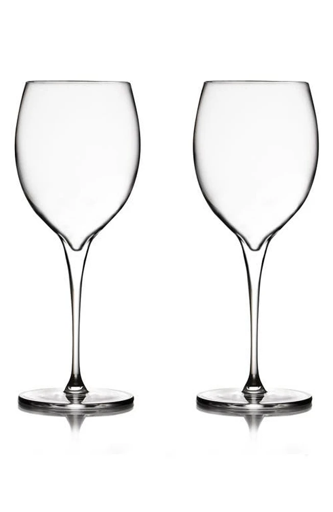 Nambé Vie Set of 2 Chardonnay Glasses in Clear at Nordstrom