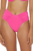 Becca Color Code High Cut Bikini Bottoms at Nordstrom,