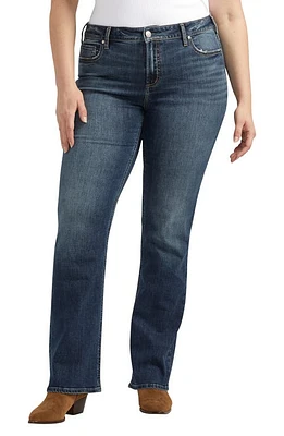 Silver Jeans Co. Elyse Slim Bootcut Indigo at Nordstrom, X