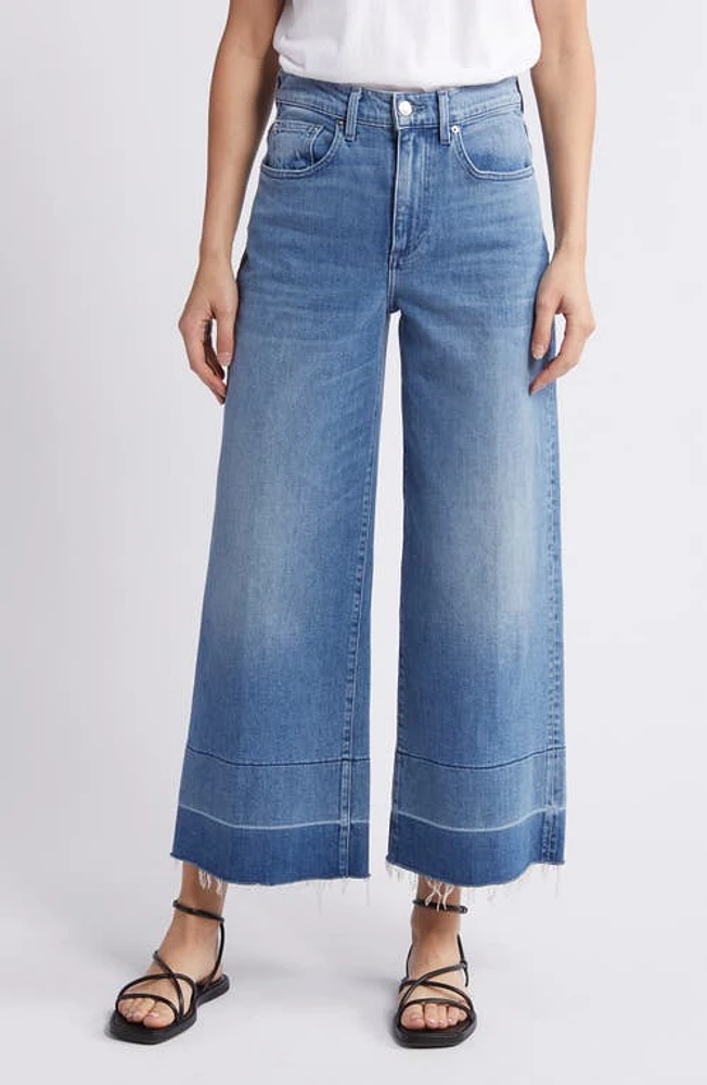 Le Jean Sophia Release Hem Wide Leg Jeans Modern Love at Nordstrom,