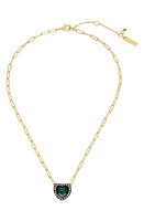 Kurt Geiger London Heart Halo Pendant Necklace in at Nordstrom