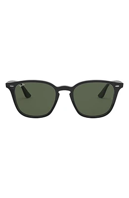 Ray-Ban 52mm Square Sunglasses in Black at Nordstrom