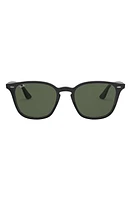 Ray-Ban 52mm Square Sunglasses in Black at Nordstrom