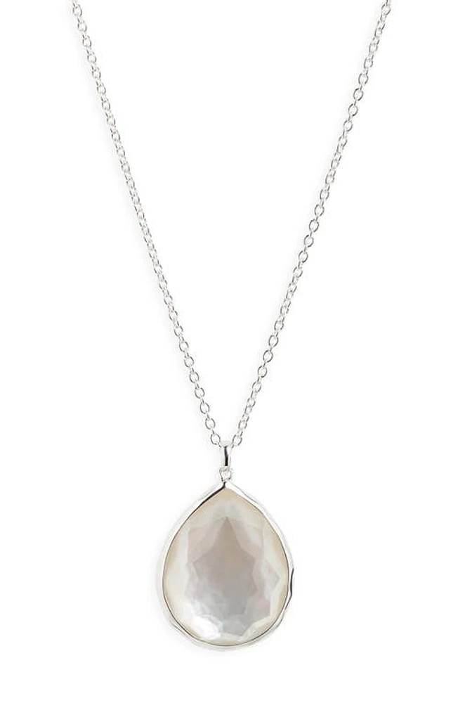 Ippolita Wonderland Large Teardrop Pendant Necklace in Mother Of Pearl at Nordstrom