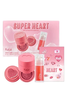 Super Heart Best of Kaja Lip & Cheek Set at Nordstrom