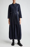 Max Mara Autore Denim Midi Dress Midnight Blue at Nordstrom,