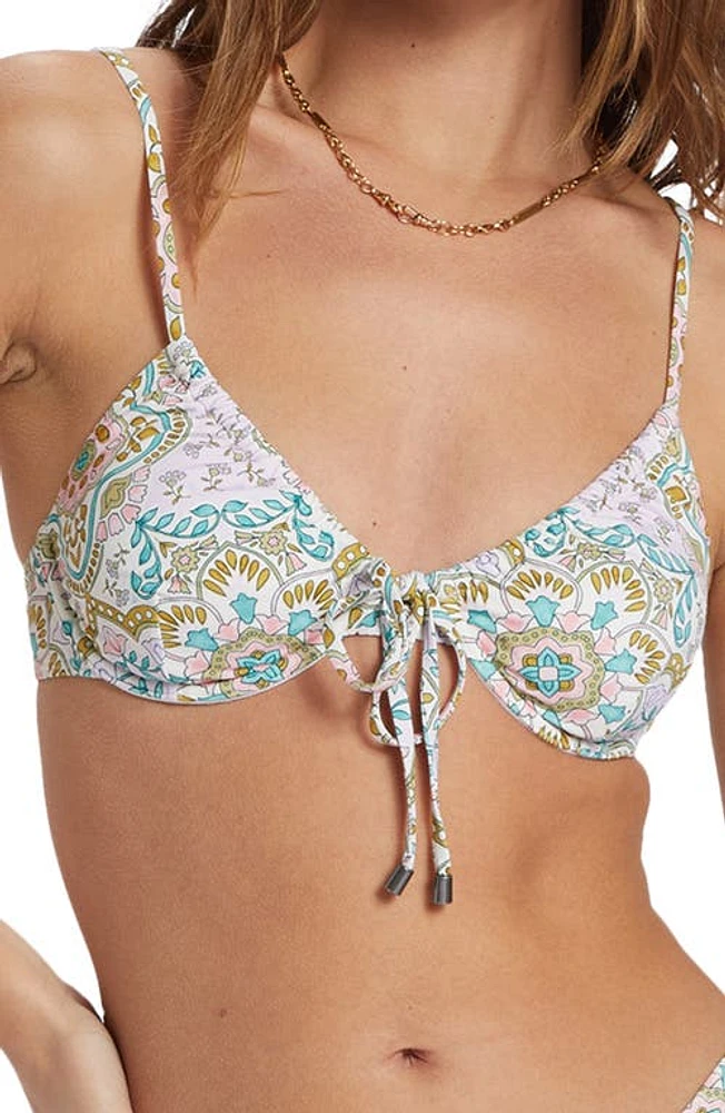 Billabong Summer Side Ella Underwire Bikini Top Salt Crystal at Nordstrom,